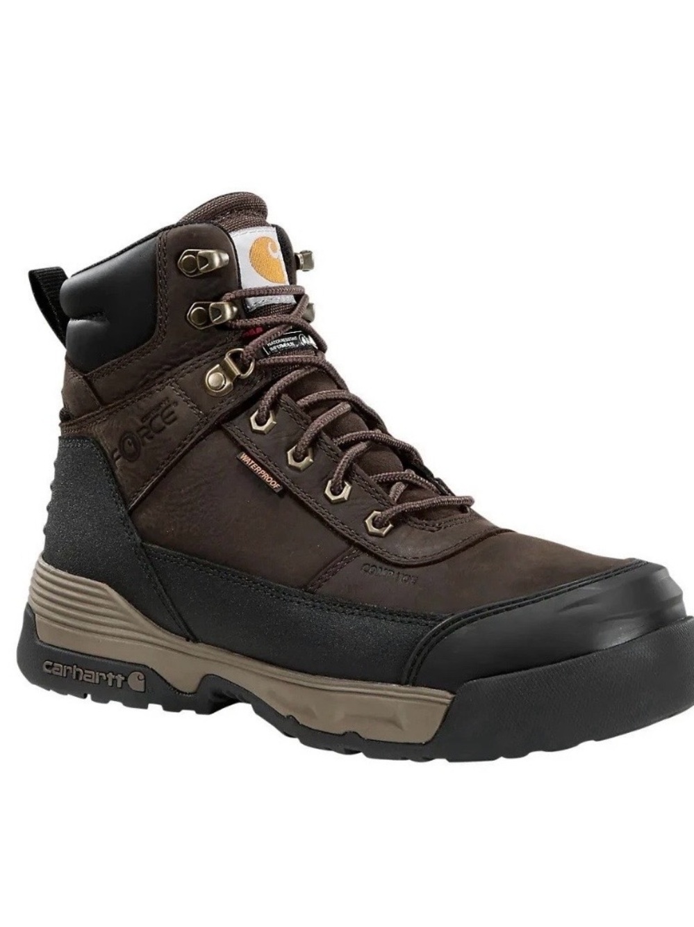 Carhartt Men’s Force HD 6” waterproof insulated composite toe work boots 11W NWB